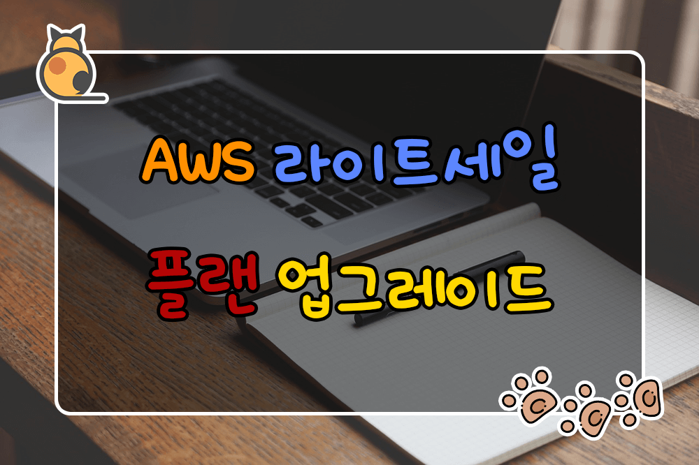 AWS 라이트세일 플랜 업그레이드