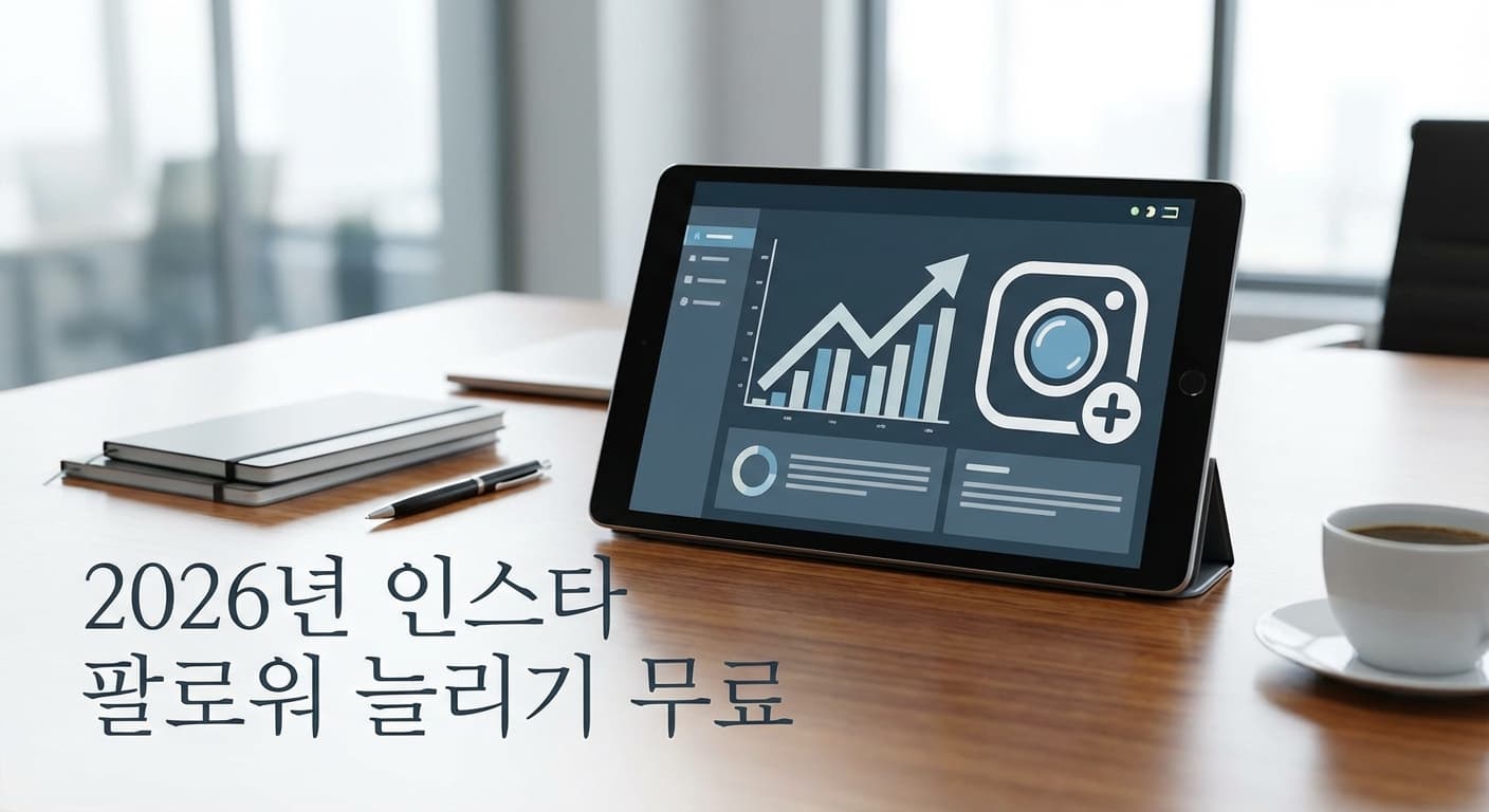 2026년 인스타 팔로워 늘리기 무료, 최신 로직 꿰뚫는 현직 마케터의 비법