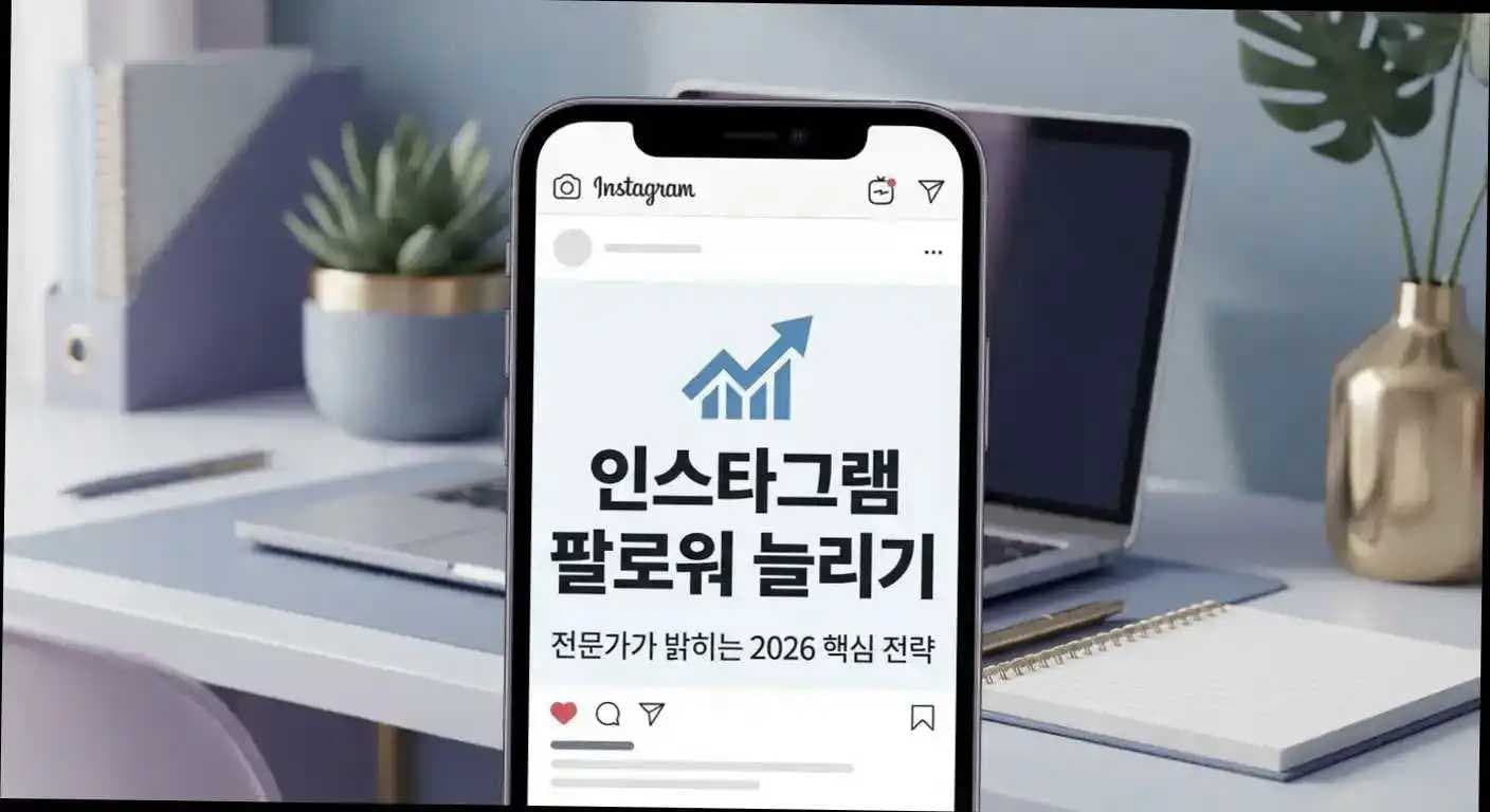 전문가가 밝히는 2026 인스타그램 팔로워 늘리기, 초보자라면 피해야 할 7가지 실수