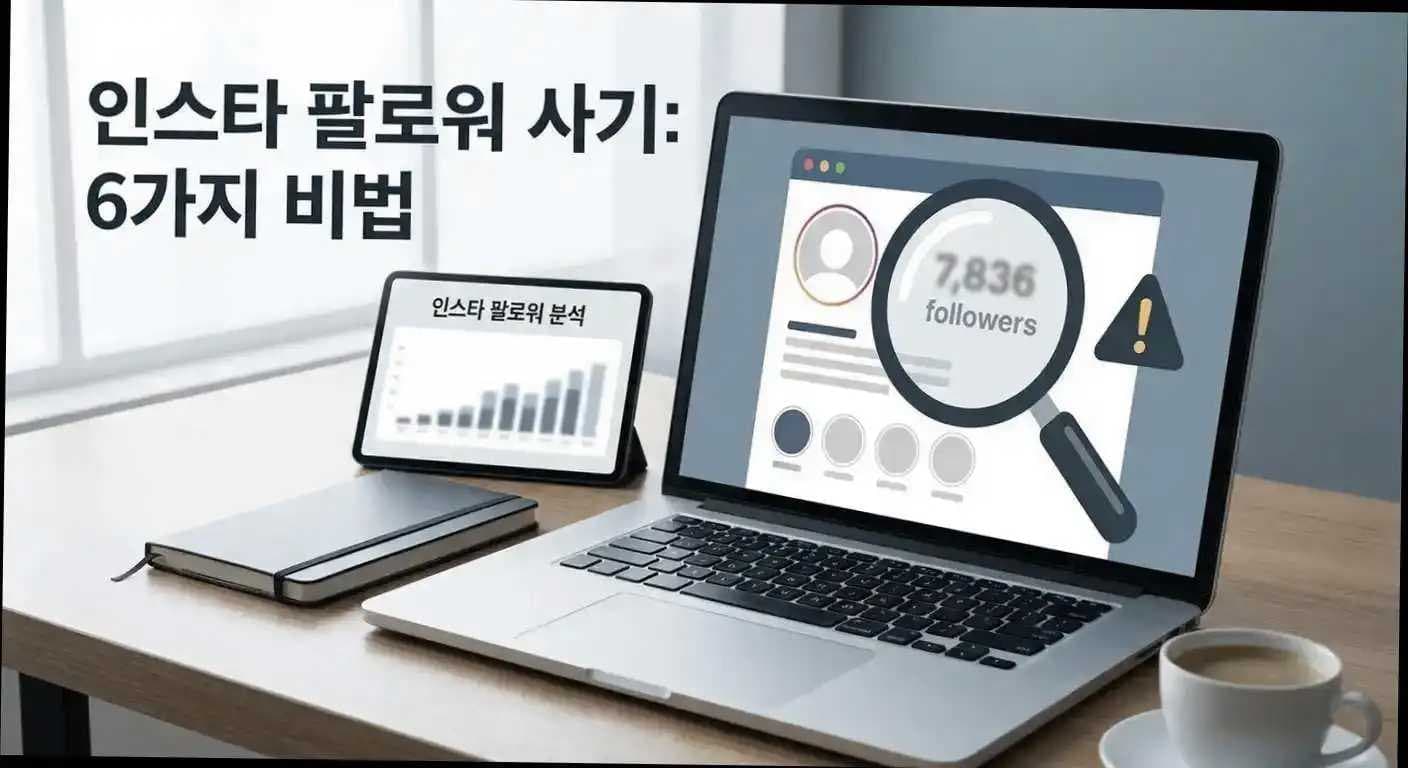 인스타 팔로워 사기, 프로들이 2026 알고리즘에 숨긴 6가지 비법