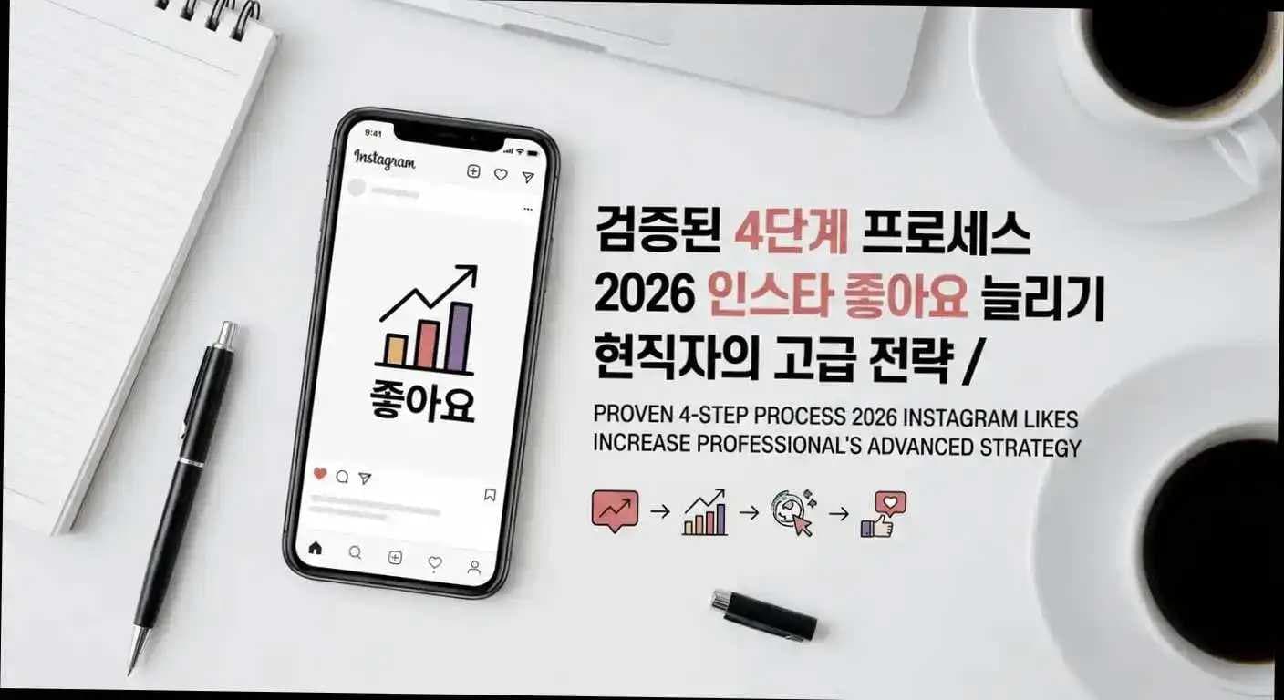 검증된 4단계 프로세스 2026 인스타 좋아요 늘리기 현직자의 고급 전략