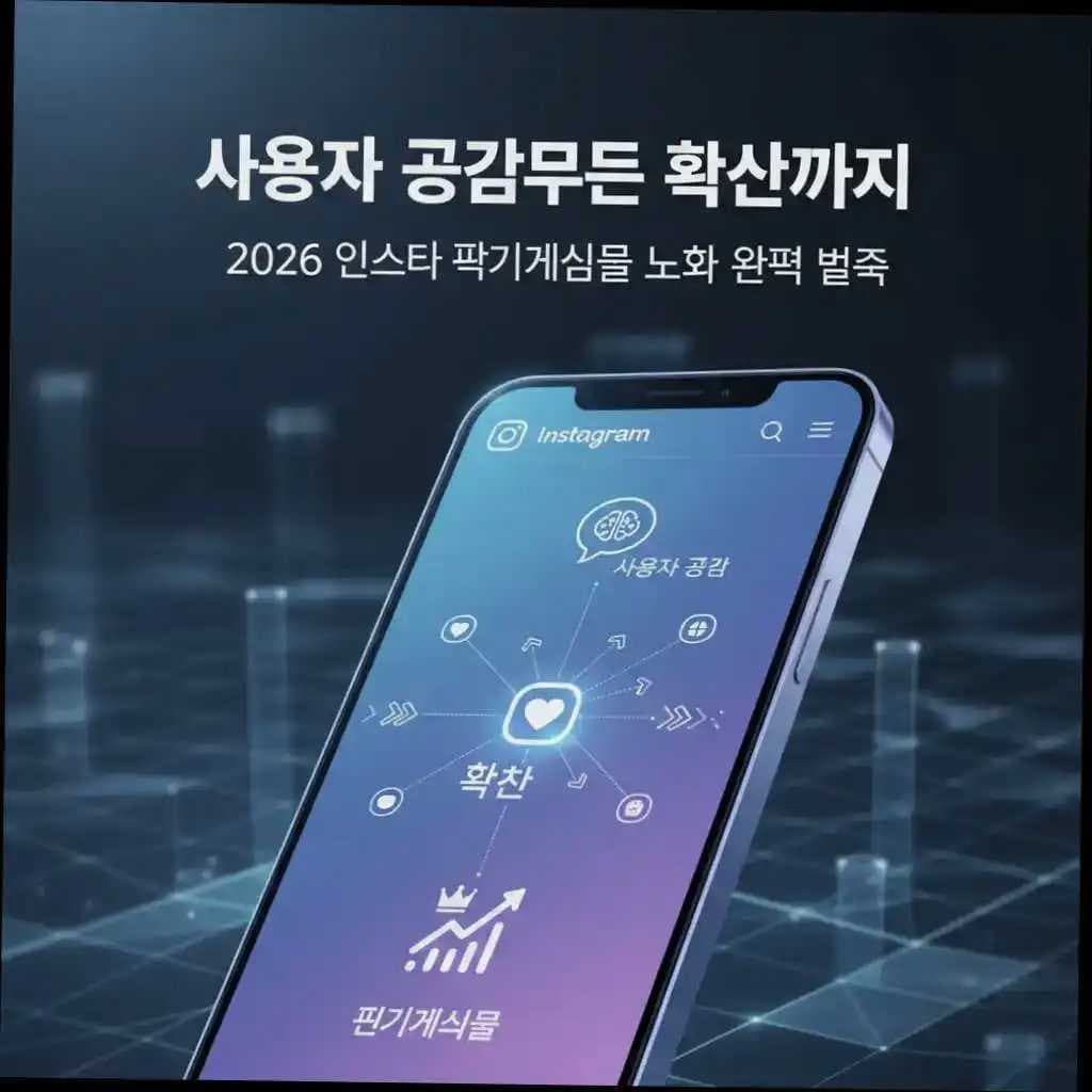 사용자 공감부터 확산까지 2026 인스타 인기게시물 노하우 완벽 분석