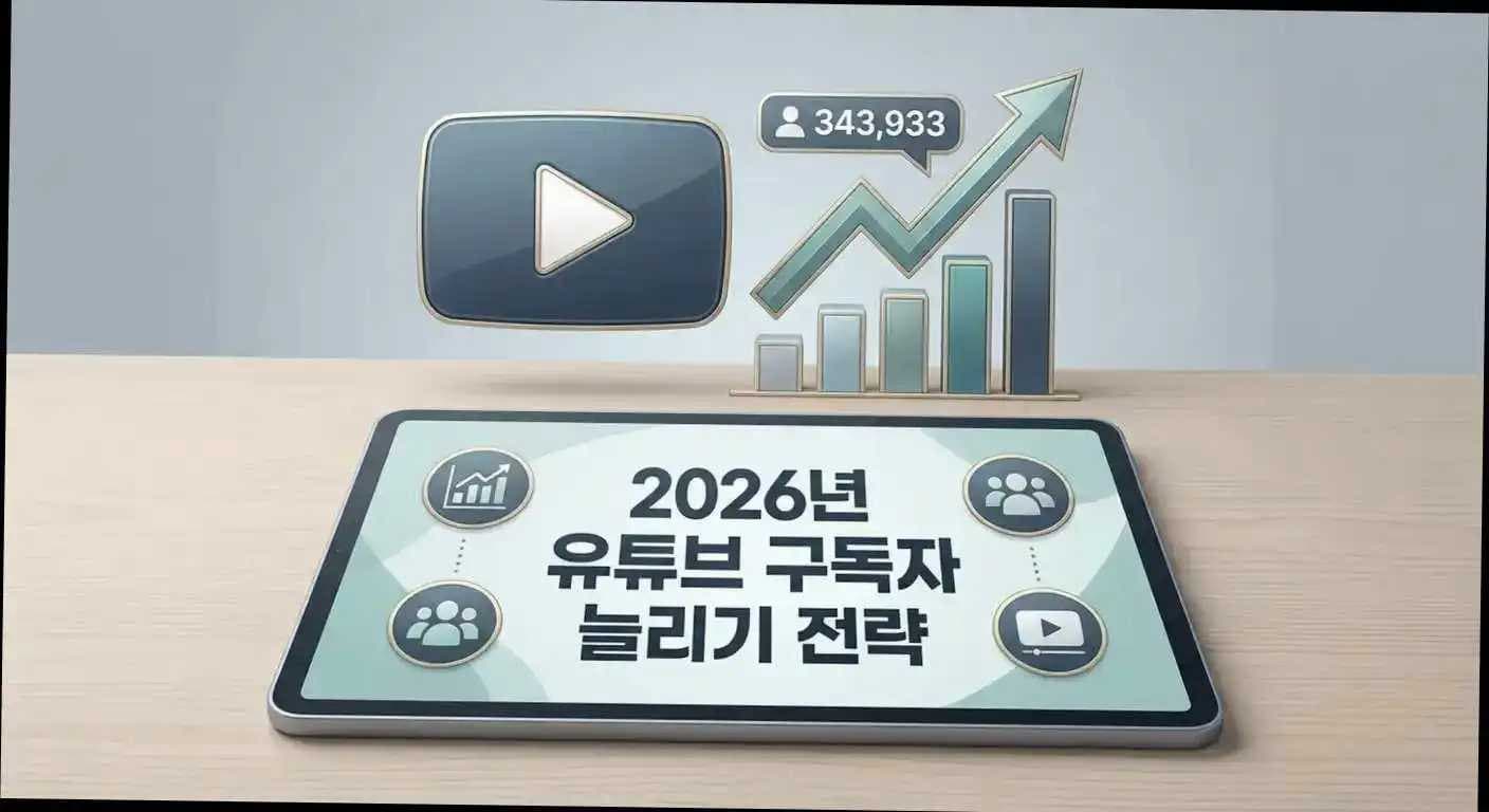2026년 유튜브 구독자 늘리기, 판도를 뒤집을 핵심 트렌드 전략