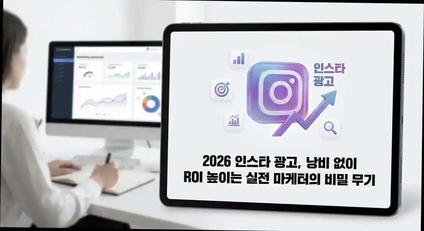 2026 인스타 광고, 낭비 없이 ROI 높이는 실전 마케터의 비밀 무기